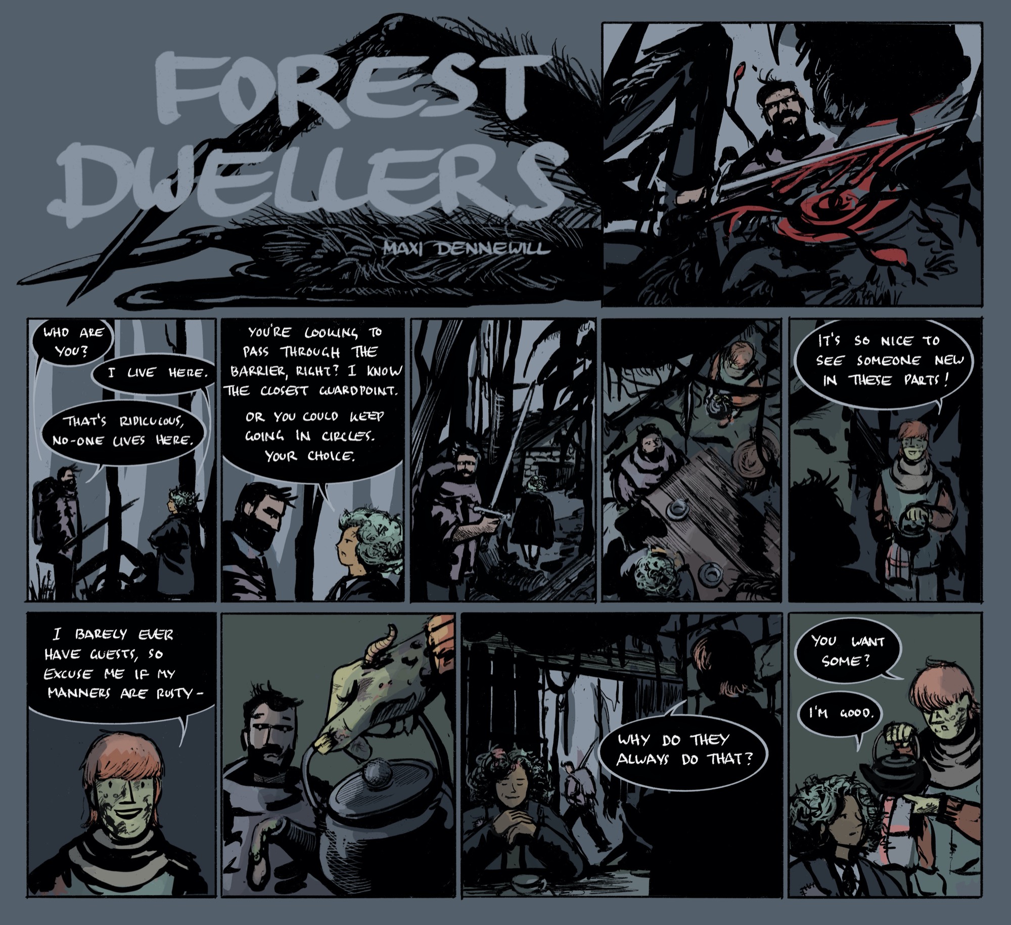 Forest Dwellers Comic Strips