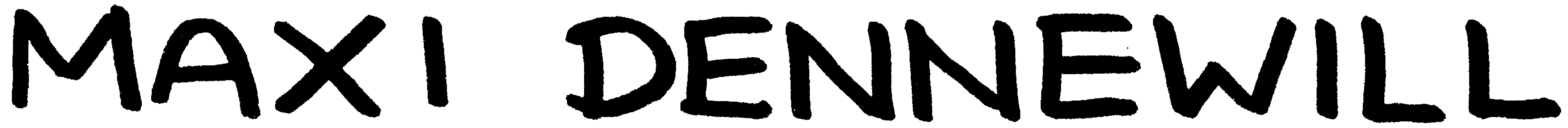 Maxi Dennewill